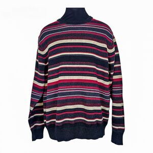 Alexander Julian Colors Striped Sweater Size XL/XG